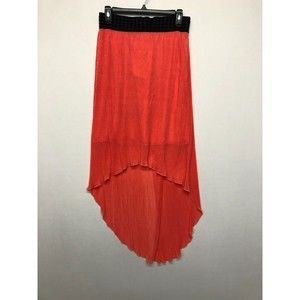 NWT Magic Women Pull On High Low Skirt Size Large Elastic Waist B241 -6